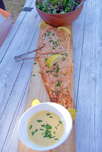 Lade das Bild in den Galerie-Viewer, Ticket für Flammlachs Karfreitag (03.04.2026) in Linkenheim bei Marianne's Flammkuchen (auch to go möglich)